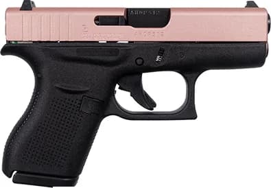 Apollo Custom Glock 42 Rose Gold Slide