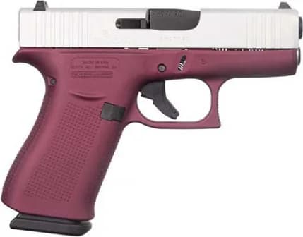 Apollo Custom Glock 43X Black Cherry Satin Aluminum