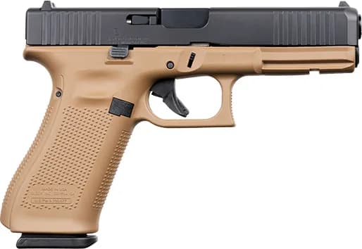 Apollo Custom Glock Gen 5 17 Davidson’s Dark Earth Black