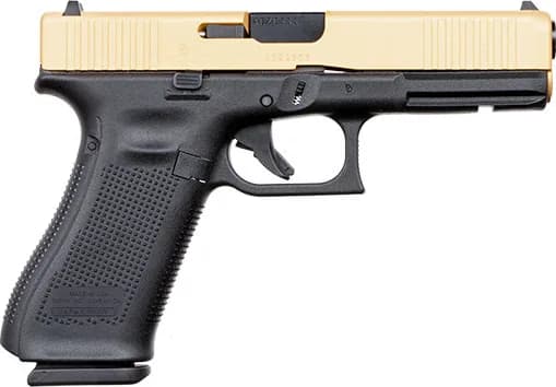 Apollo Custom Glock Gen 5 17 Gold Slide