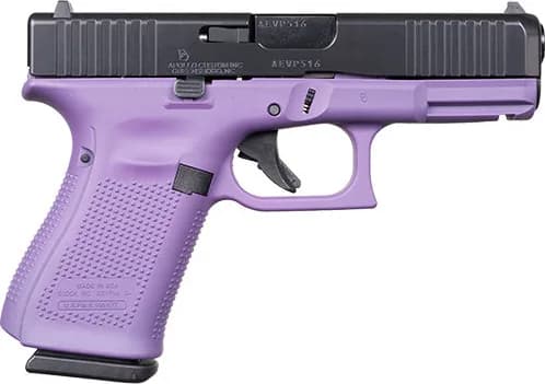 Apollo Custom Glock Gen 5 19 Purple Black