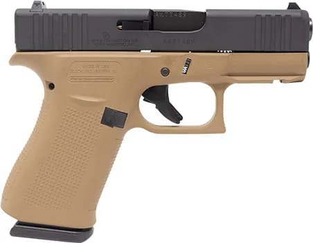 Apollo Custom Glock 43X DDE Black Front Rail