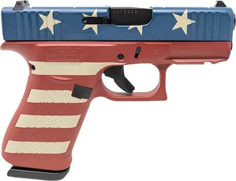 Apollo Custom Glock 43X Front Rail Old Glory