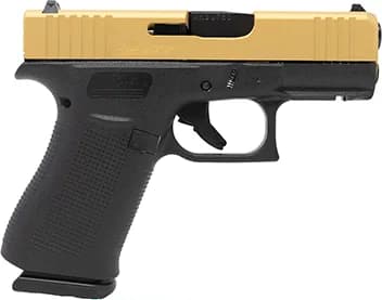Apollo Custom Glock 43X Gold Slide Front Rail