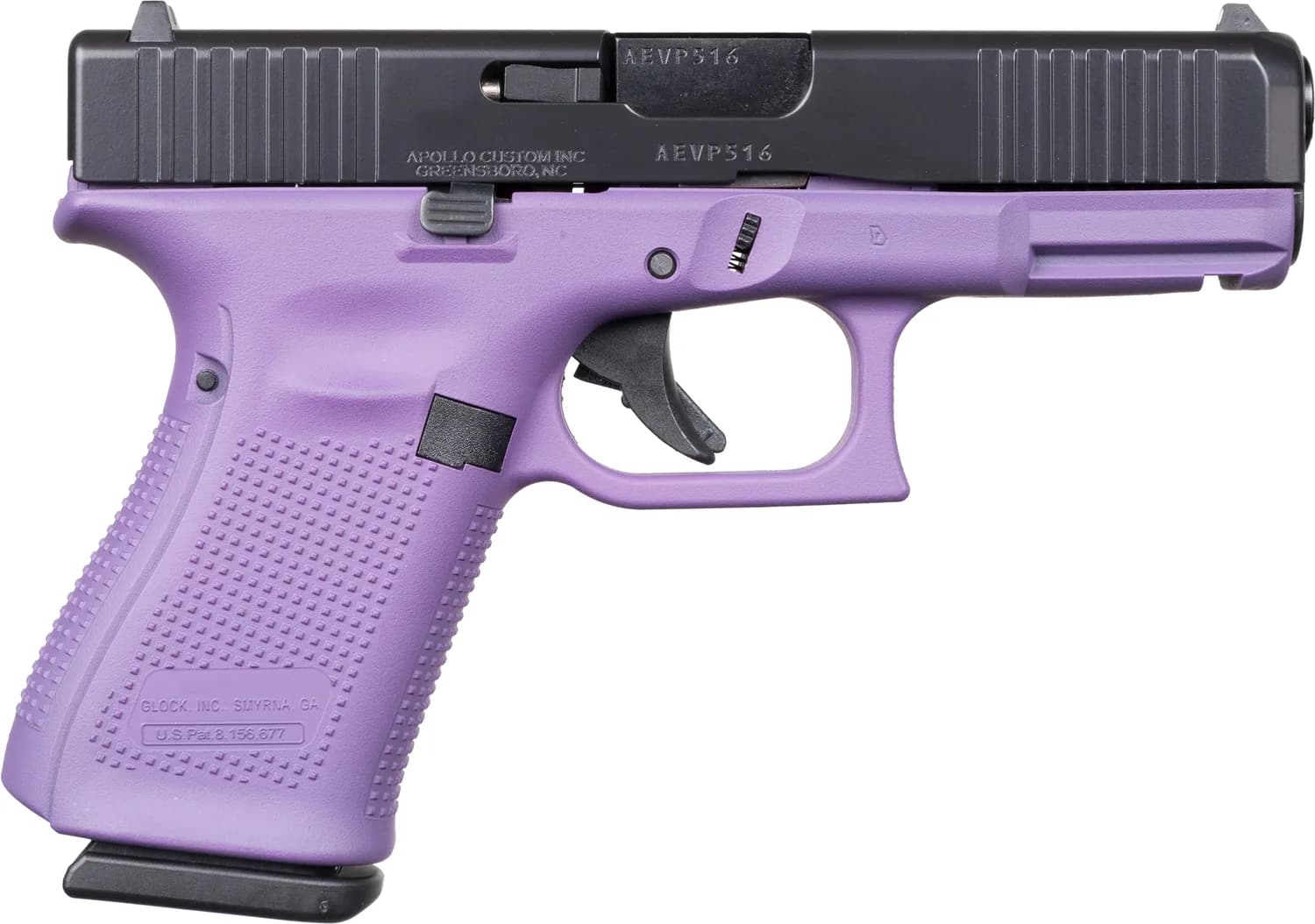 Apollo Custom Glock Gen 5 19 AUS Purple Black — image 1