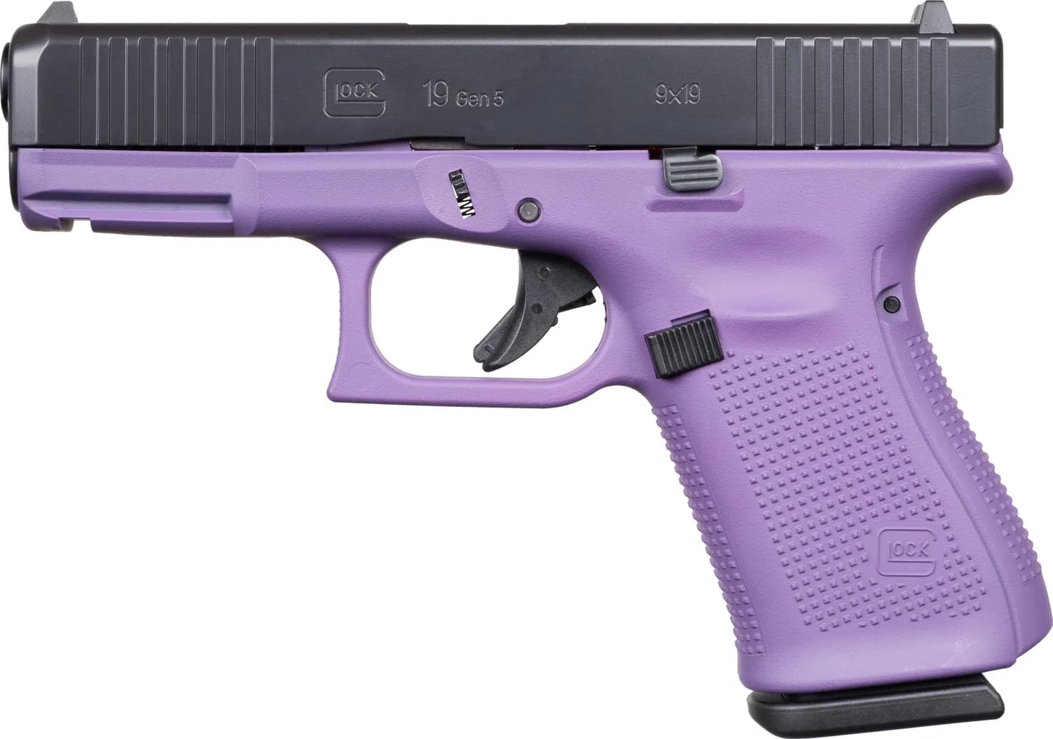 Apollo Custom Glock Gen 5 19 AUS Purple Black — image 2
