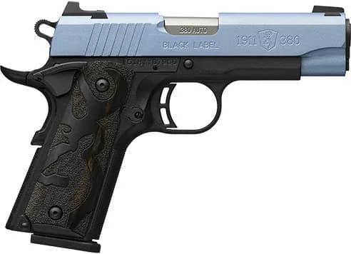Browning 1911-380 Black Label Polar Blue Compact