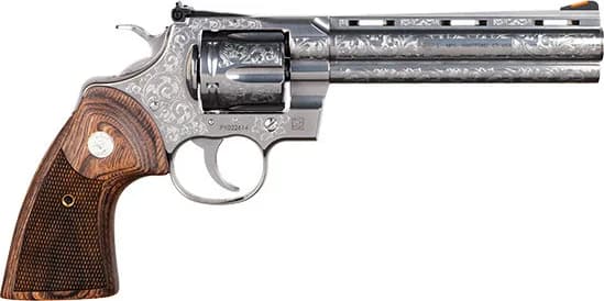Colt Python Engraved