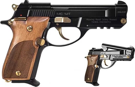 European American Armory Girsan MC14 Black and Gold