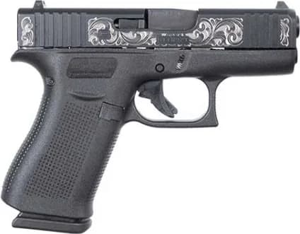 Glock 43X Engraved