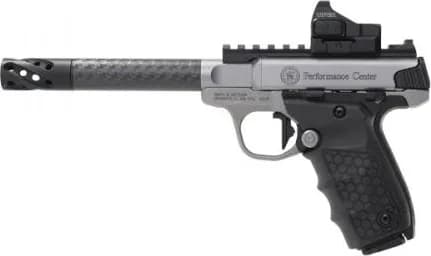 Smith & Wesson SW22 Victory Target Carbon Barrel Red Dot