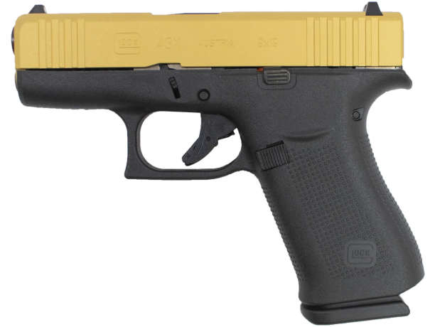 Apollo Custom|Glock 43X Gold Slide