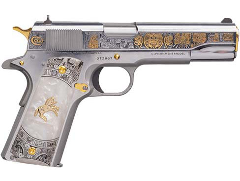 Colt 1911 Aztec Empire Stainless Enhanced