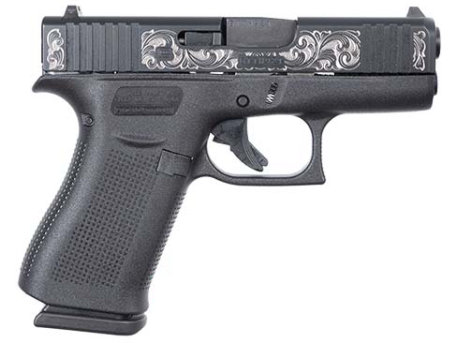 Glock 43X Engraved
