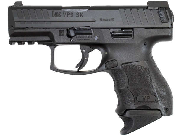 Heckler & Koch VP9SK Sub-Compact Push Buttom (81000296), 9mm Luger, 3. ...