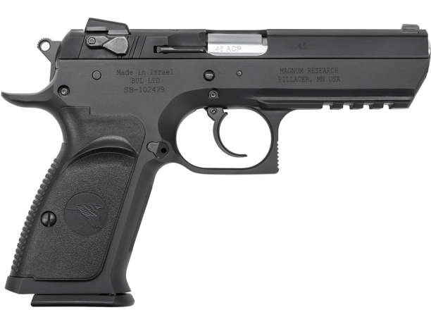 Magnum Research Baby Eagle III Full Size (BE45003R), .45 ACP, 4.43-Inch ...