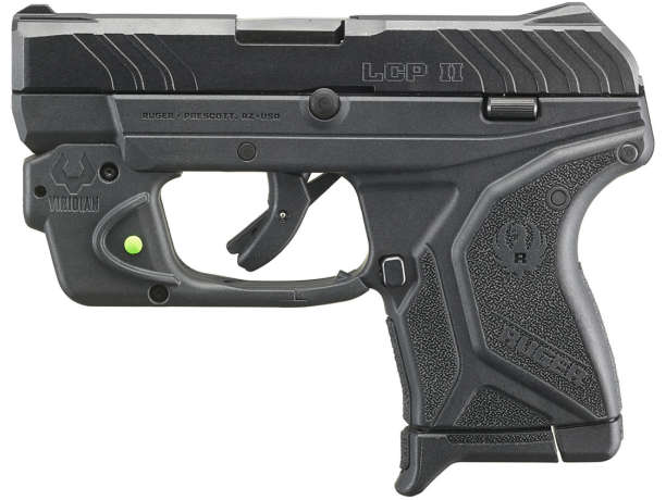 Ruger LCPII with Viridian E-Series Green Laser