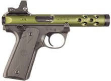 Ruger Mark IV 22/45 Lite Green w/ Riton Red Dot
