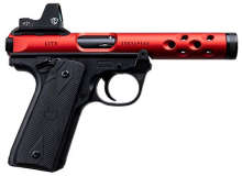 Ruger Mark IV 22/45 Lite Red w/ Riton Red Dot